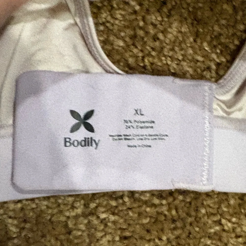 Women's Intimates Soft Bra Set - Pink, Cream, and Gray - Picture 6 of 7